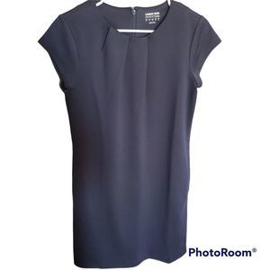 LANDS End Navy Shift Dress size 6